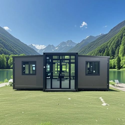 20ft 40ft Expandable Portable Folding Modular Tiny Home – 3 Bedroom Prefab Container House with Bathroom for Adults | Space-Saving Modern Living Solution