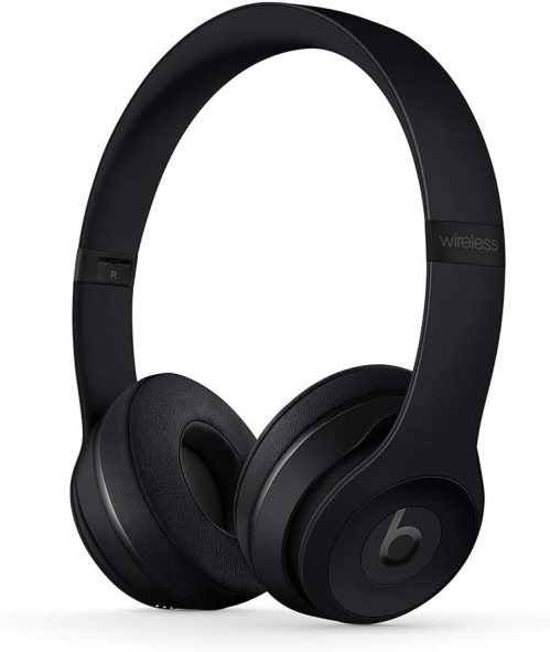 Beats Solo3 Wireless On-Ear Headphones – Apple W1 Headphone Chip, Class 1 Bluetooth, 40 Hours of Listening Time, Built-in Microphone – Black